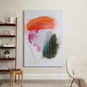 "Protea" - Art Print in Protea Tricolor by Rachel Wadlow - In a Room