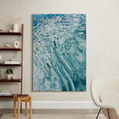 "Slip" - Art Print in Marine Blue by Kelly Johnston - In a Room