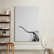 "Brandir" - Art Print in Charcoal by Amy Carroll - In a Room