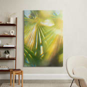 "Palm Fronds" - Art Print in Palm green by Tommy Kwak - In a Room