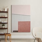 "Urban Desert Series 2" - Art Print in Soft Earth Tones by Lisa Sundin - In a Room