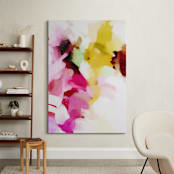"By the window II" - Art Print in Mustard by Parima Studio - In a Room