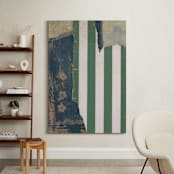"The Garden Room" - Art Print in Fern green by Erin McCluskey Wheeler - In a Room