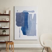 "Pressed No. 1" - Art Print in Soft Purple by Julia Contacessi - In a Room