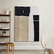 "At The Door II" - Art Print in Ebony by Jennifer Daily - In a Room