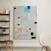 "Rhythm of Color" - Art Print in Multi-Colored by Elle Youm - In a Room
