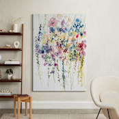 "Wildflowers" - Art Print in rose by Lindsay Megahed - In a Room