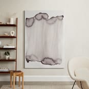 "Torched" - Art Print in Charcoal by Kaydi Bishop - In a Room