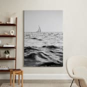 "Diverge" - Art Print in Black and White by Jessica C Nugent - In a Room