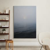 "On the Water" - Art Print in Periwinkle Blue by OLIVIA JOY ST.CLAIRE - In a Room
