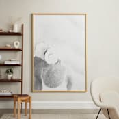 "Enduring Love" - Art Print in Ivory by Sabrin Deirani - In a Room
