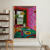"After Tea" - Art Print in Sienna by Jess Franks - In a Room