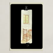 "Table For 1" - Art Print in Soft Oak by Selina Su - Unframed