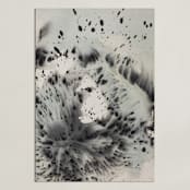 "Phoenix" - Art Print in Green Grey by Christa Kimble - Unframed