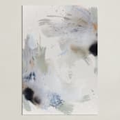 "Seemingly Separate" - Art Print in Slate Grey by Christa Kimble - Unframed