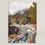 "Halfway There II" - Art Print in Stone by Jess Franks - Unframed