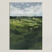 "Tomah" - Art Print in Green Hills by Lorent and Leif - Unframed