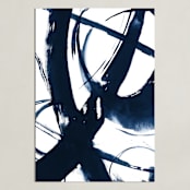 "Quietly Alive" - Art Print in Night by Roann Mathias - Unframed