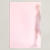 "Rose Colored Glasses" - Art Print in Pastel Pink by Katie Doherty - Unframed