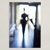 "She 2" - Art Print in Iced Blueberry by AMANDA LOMAX - Unframed