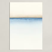 "Playa One" - Art Print in Nautical Blue by Emily Magone - Unframed