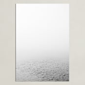 "Breathe" - Art Print in Fog Grey by Emily Denis - Unframed