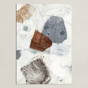 "In Time I" - Art Print in Spice by Jennifer Daily - Unframed