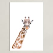 "Tarangire" - Art Print in Fur by Lisa Sundin - Unframed