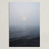 "On the Water" - Art Print in Periwinkle Blue by OLIVIA JOY ST.CLAIRE - Unframed