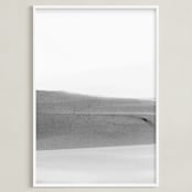 "Forecast" - Art Print in Black & White by Ashleigh Ninos - Framed