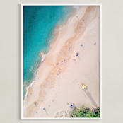 "Above Hawaii" - Art Print in Beach by Kir Tuben - Framed