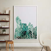 "Shrubbery" - Art Print in Green by Kanika Mathur - In a Room