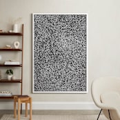 "10,000 Grains" - Art Print in Charcoal by Bryn Wears-Fitipaldi - In a Room