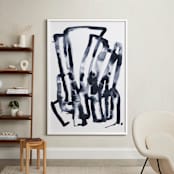 "Possibility" - Art Print in MIdnight by Stephanie Nowotarski - In a Room