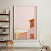 "Urban Desert Series 1" - Art Print in Soft Earth Tones by Lisa Sundin - In a Room