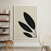 "Moussonnerie II" - Art Print in Black by Alex Roda - In a Room