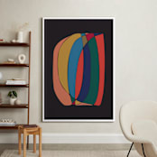 "Fragments" - Art Print in Chalkboard by Romina Gadler - In a Room
