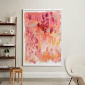 "vault of dreamers" - Art Print in shell pink by Kelly Witmer - In a Room
