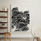 "Black Sheep" - Art Print in Noir by rose lindo - In a Room