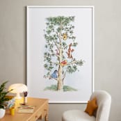 "Disney's Winnie The Pooh Tree" - Art Print in Green by Emma Adams - In a Room