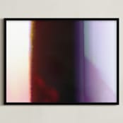 "Experiments with Film 004" - Art Print in Black by Arash Fattahi Acosta - Framed