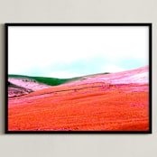"Lost Continent" - Art Print in Surreal by Linda Misiura - Framed