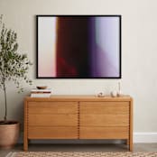 "Experiments with Film 004" - Art Print in Black by Arash Fattahi Acosta - In a Room