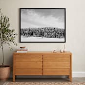 "Stand Tall" - Art Print in Cloudy Day by Jamie Lollback - In a Room