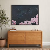 "Awakening" - Art Print in Blush by Emily Magone - In a Room