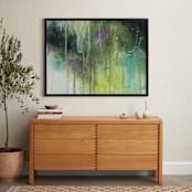 "Galaxy No. 1" - Art Print in Night by 2birdstone - In a Room