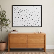 "In Droves" - Art Print in Dark Night by Design Lotus - In a Room