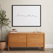 "Chicago" - Art Print in Black by Erin Deegan - In a Room