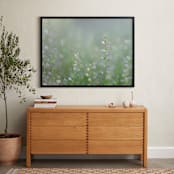 "Spring on the Horizon" - Art Print in Fresh Green by studio SYLVO - In a Room