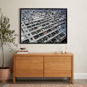 "A Slight Breeze" - Art Print in Urban Grey by Marco Augusto Ferreira - In a Room